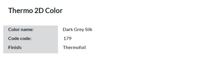 Dark Grey Silk